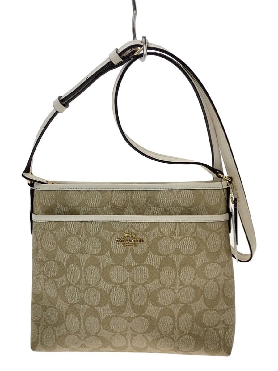 COACH Shoulder Bag -- CRM All-over Print F29210