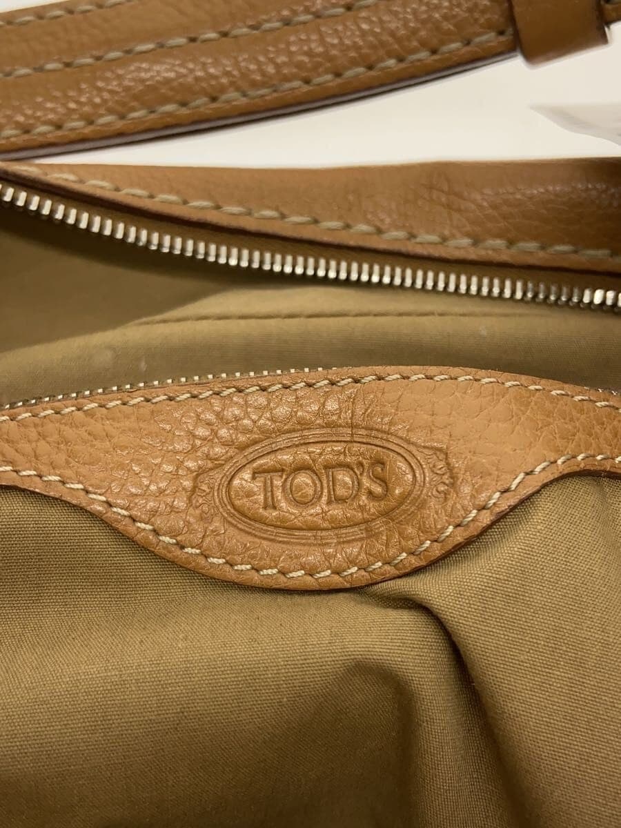 TOD'S shoulder bag leather CML 5