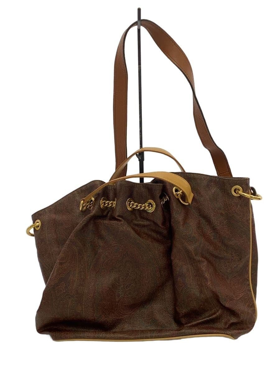 ETRO Shoulder Bag PVC Multicolor Paisley