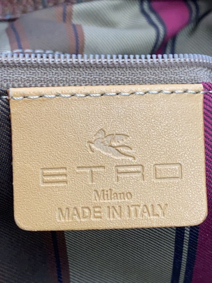 ETRO Shoulder Bag PVC Multicolor Paisley 5