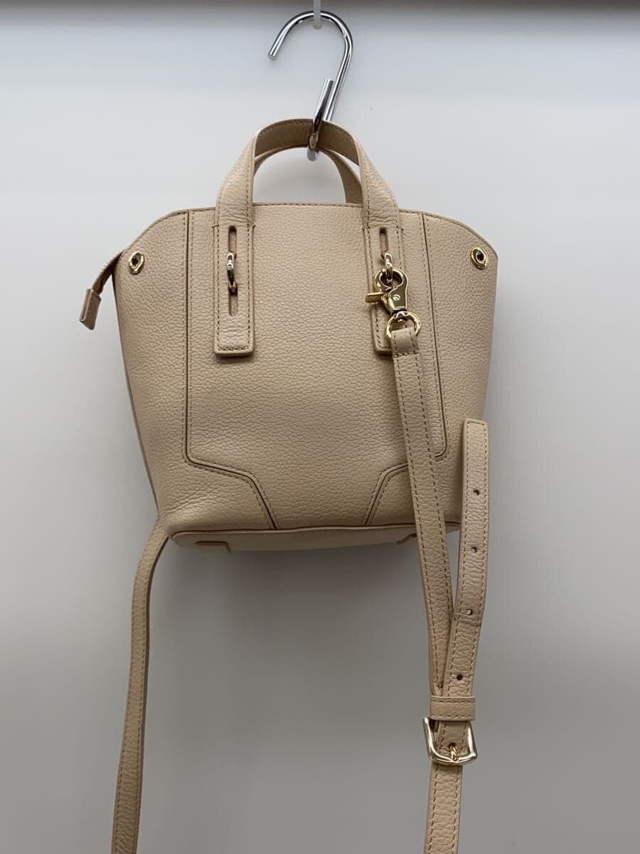 FURLA Shoulder Bag Leather BEG 3