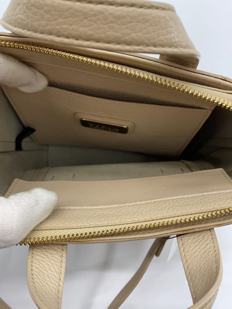 FURLA Shoulder Bag Leather BEG 6