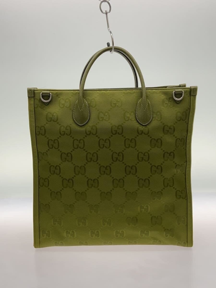 GUCCI Shoulder Bag Canvas KHK All Over Pattern 696043 3