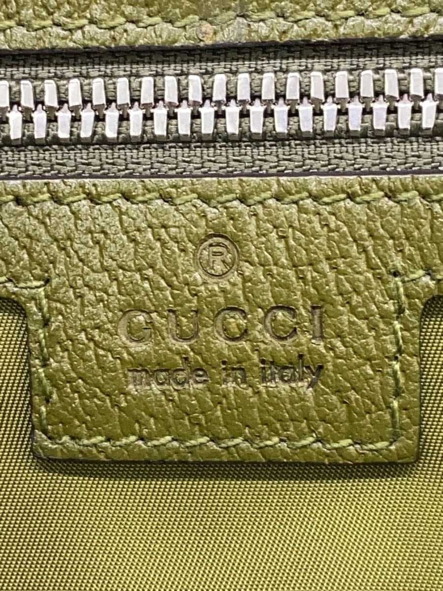 GUCCI Shoulder Bag Canvas KHK All Over Pattern 696043 5