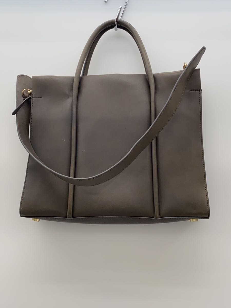 SKAGEN Tote Bag Leather GRY Solid 3