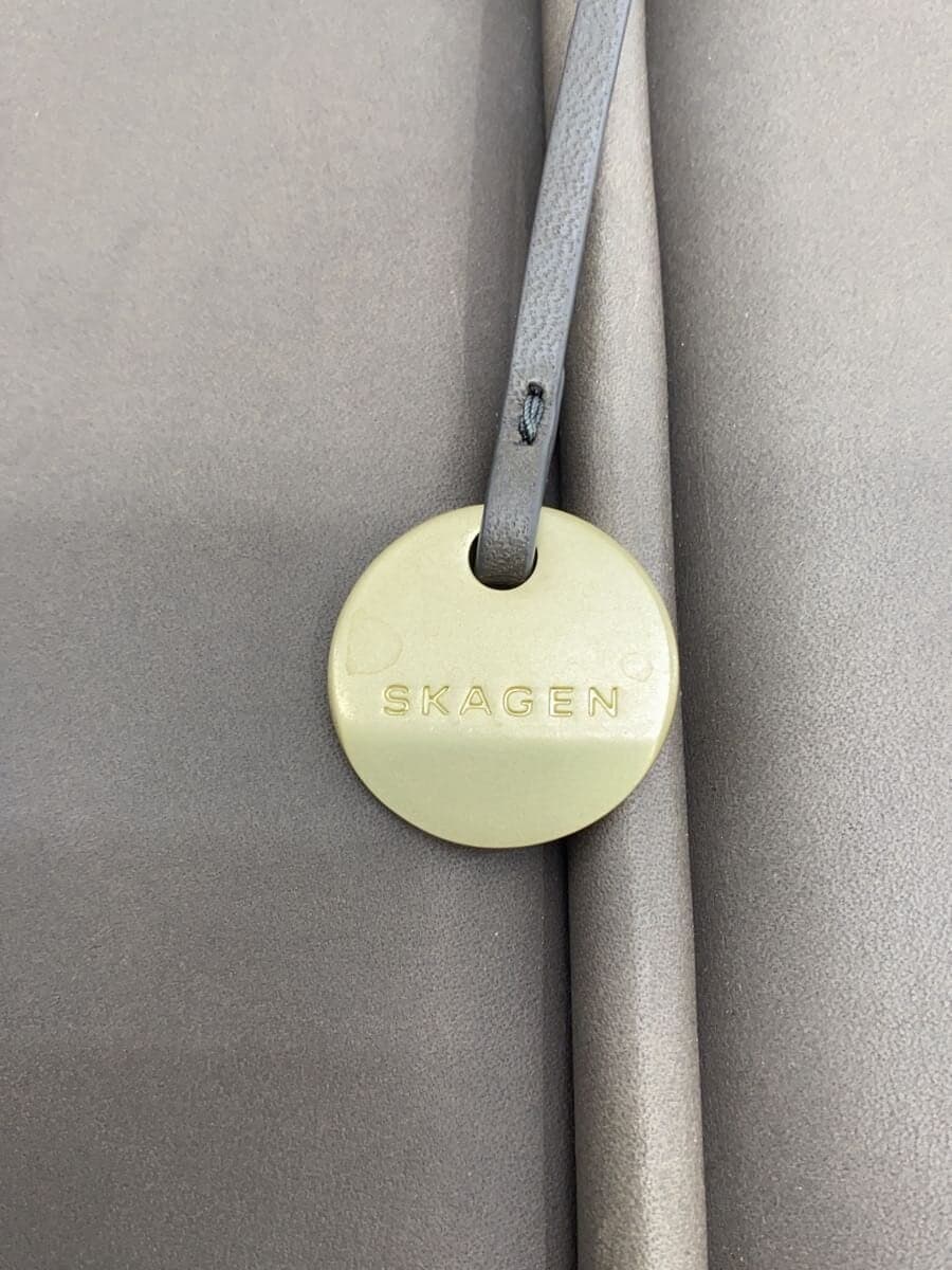 SKAGEN Tote Bag Leather GRY Solid 5