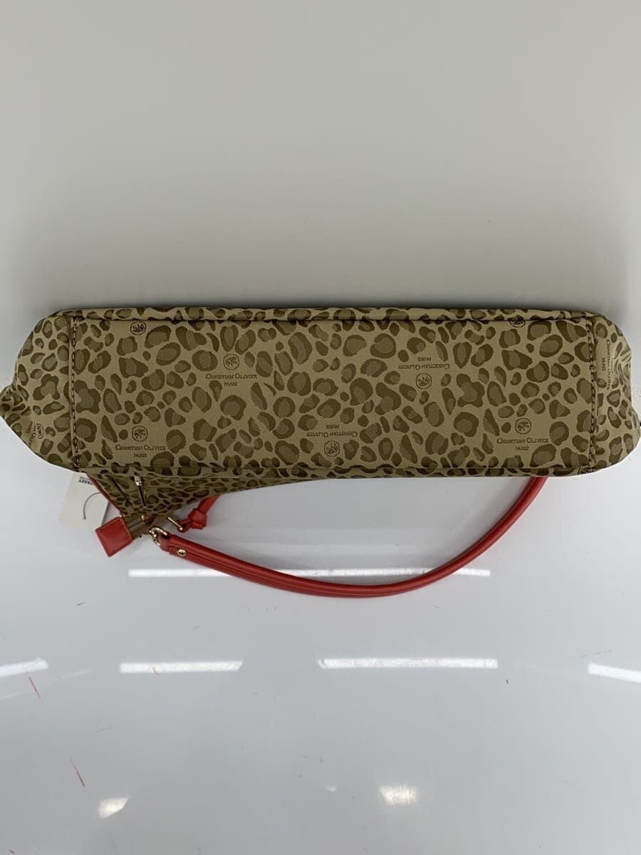 CHRISTIAN OLIVIER Tote Bag Nylon BRW Leopard 4