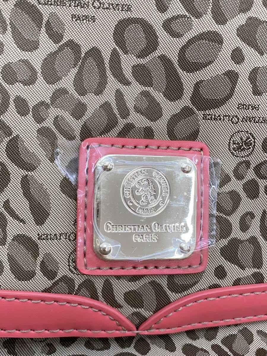 CHRISTIAN OLIVIER Tote Bag Nylon BRW Leopard 8