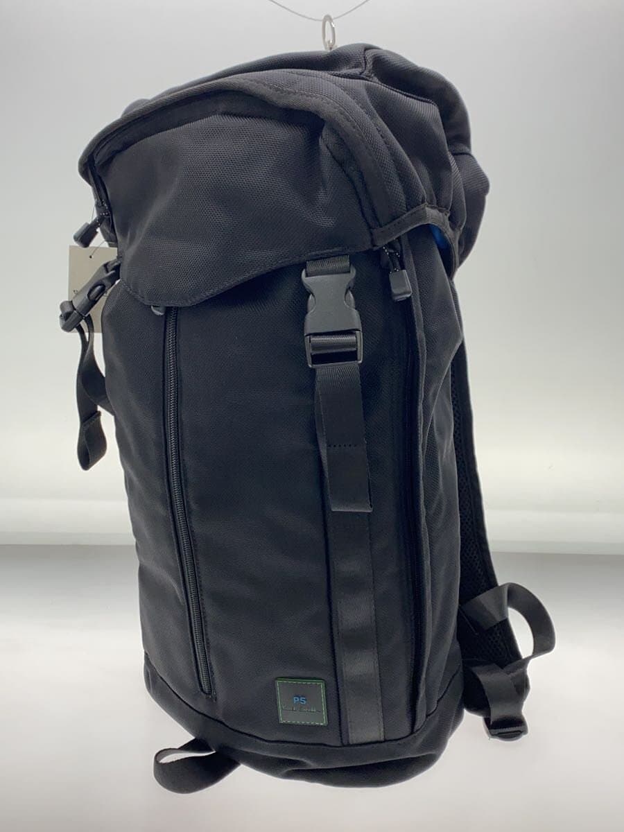Paul Smith backpack nylon black plain BMB-145 2