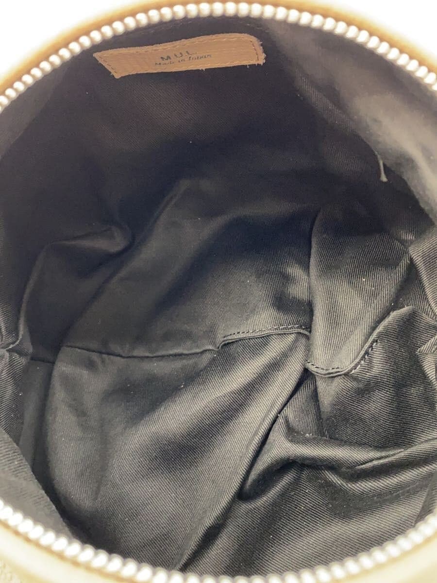 M.U.L. handbag cow leather BEG solid color MUL127 6