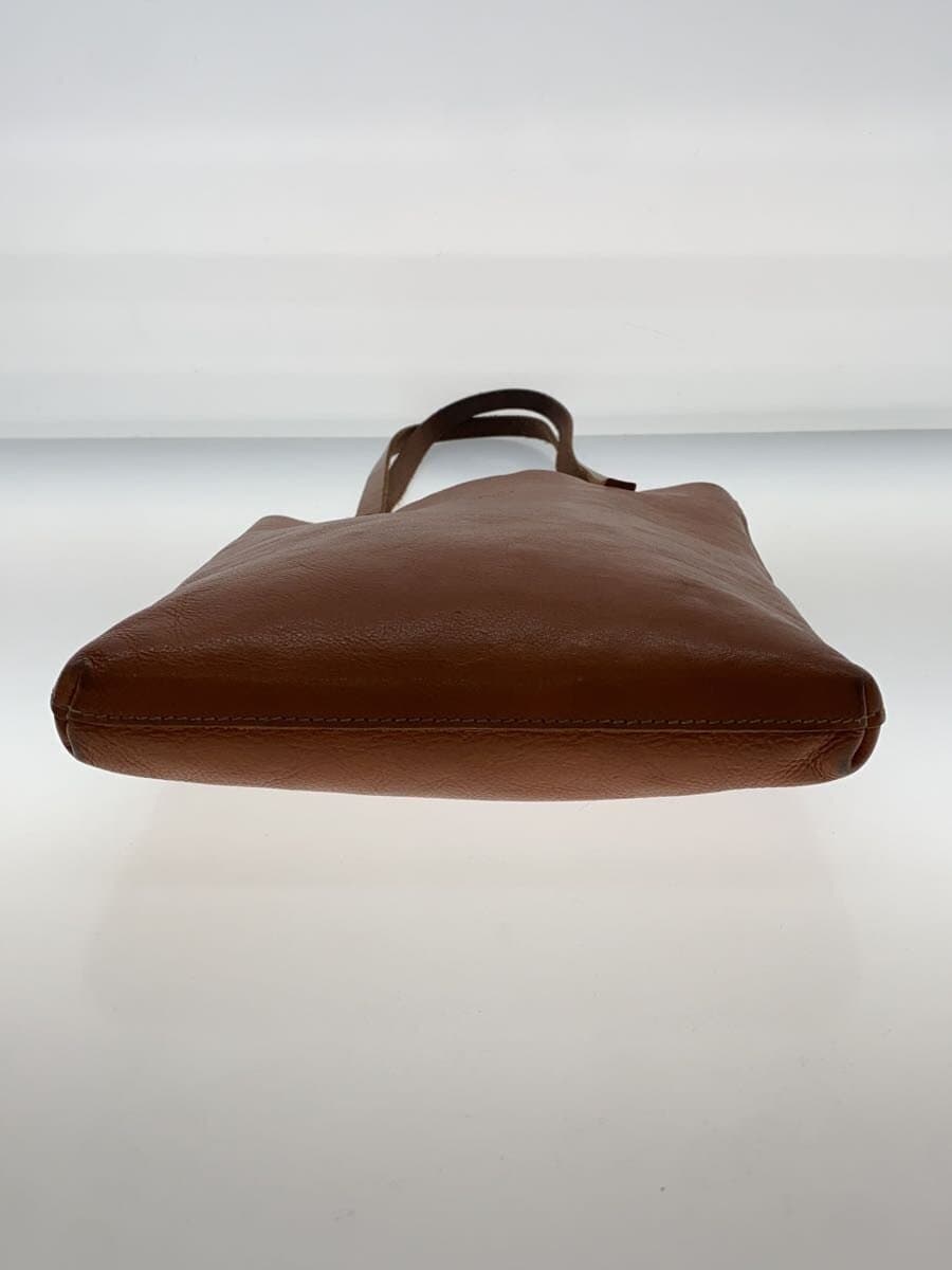 IL BISONTE Tote Bag Leather BRW 4