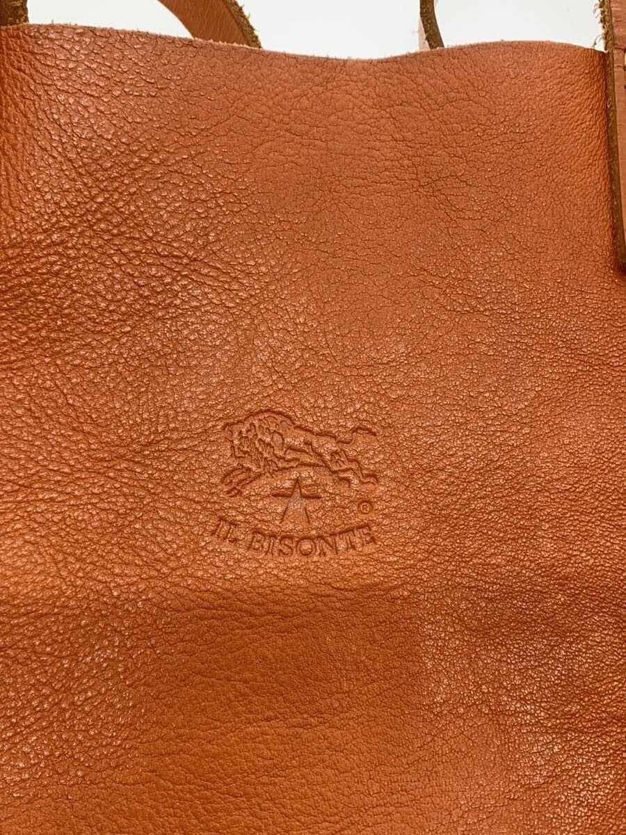 IL BISONTE Tote Bag Leather BRW 5