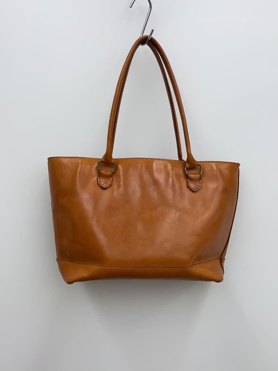 CROSSED ARROWS Tote Bag Leather BRW 3