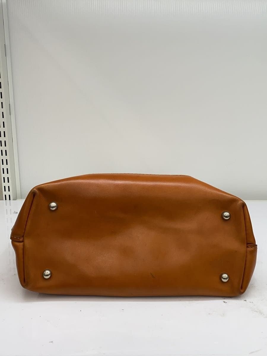 CROSSED ARROWS Tote Bag Leather BRW 4