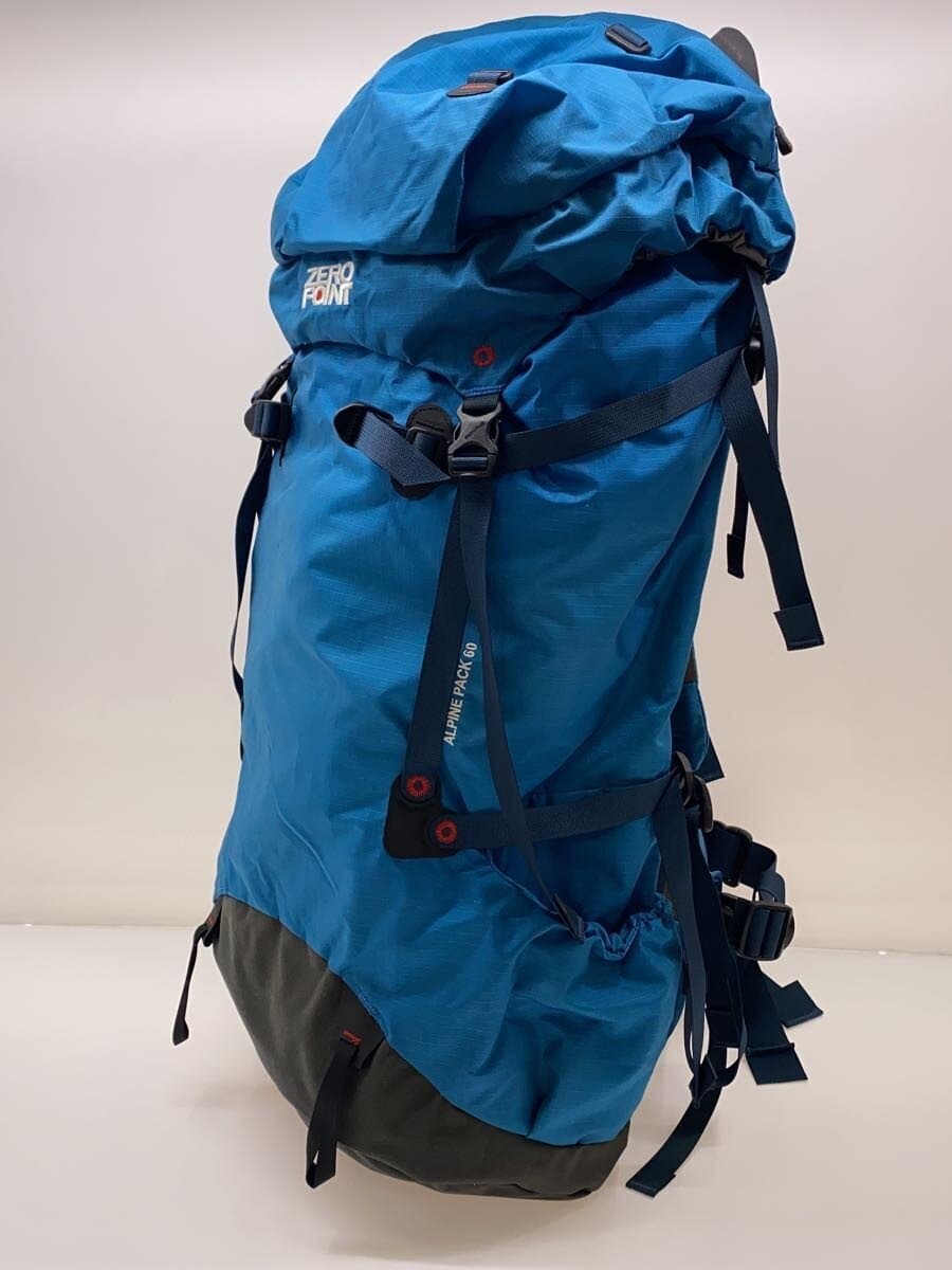 ZERO POINT Backpack BLU ALPINE PACK 60 359910 2