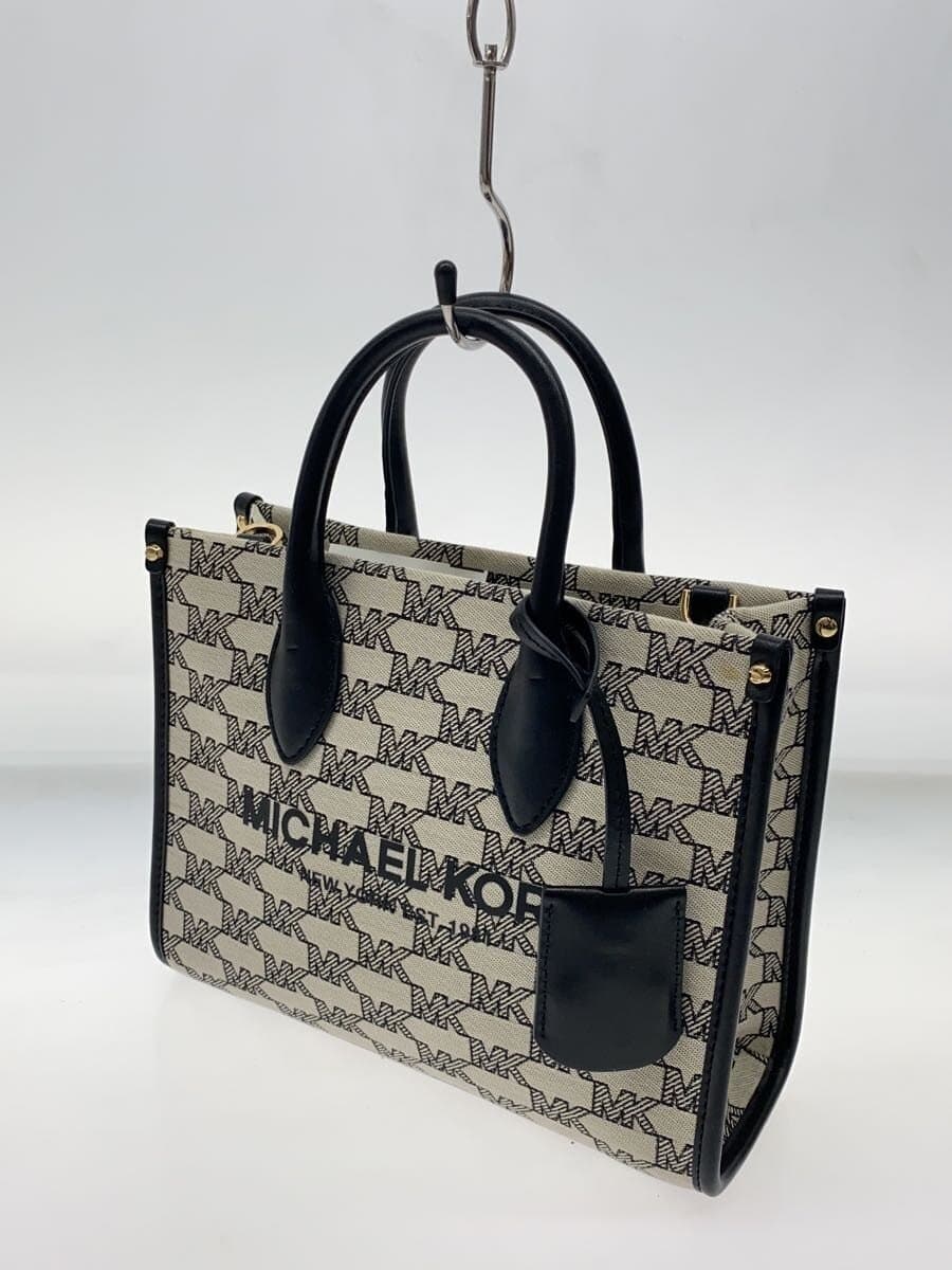 MICHAEL KORS Shoulder Bag Canvas WHT Allover Pattern 35t2g7zc5j 2