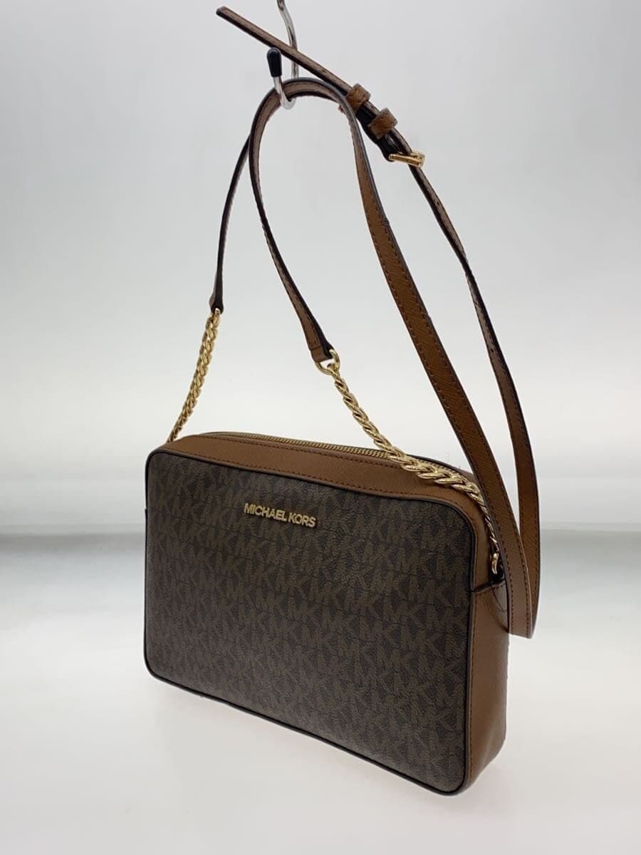 MICHAEL KORS shoulder bag -- BRW all-over pattern 35f8gttc3b 2