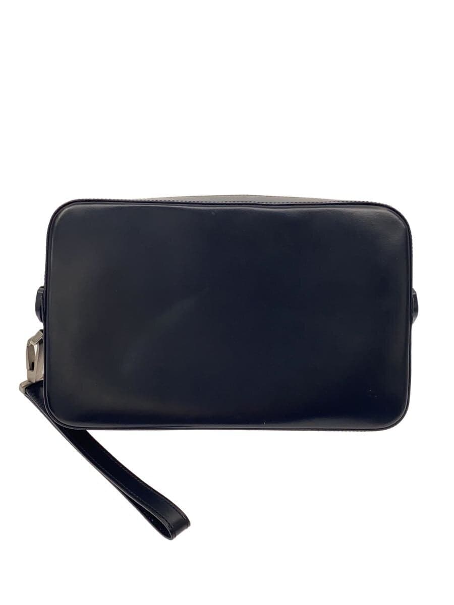 dunhill Second Bag Leather BLK Solid