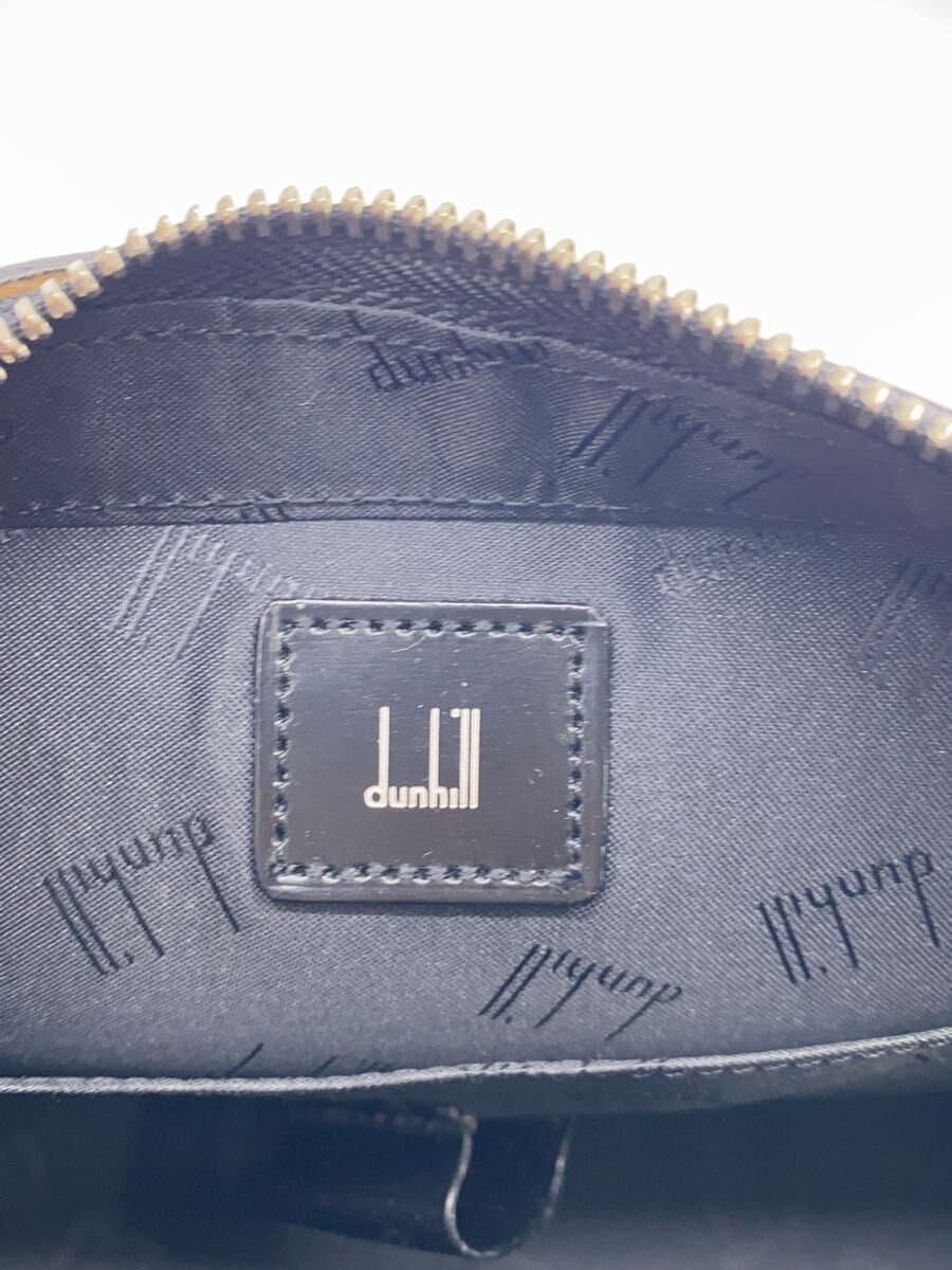dunhill Second Bag Leather BLK Solid 5