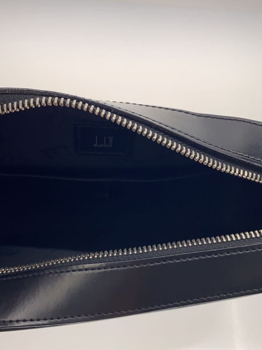 dunhill Second Bag Leather BLK Solid 6