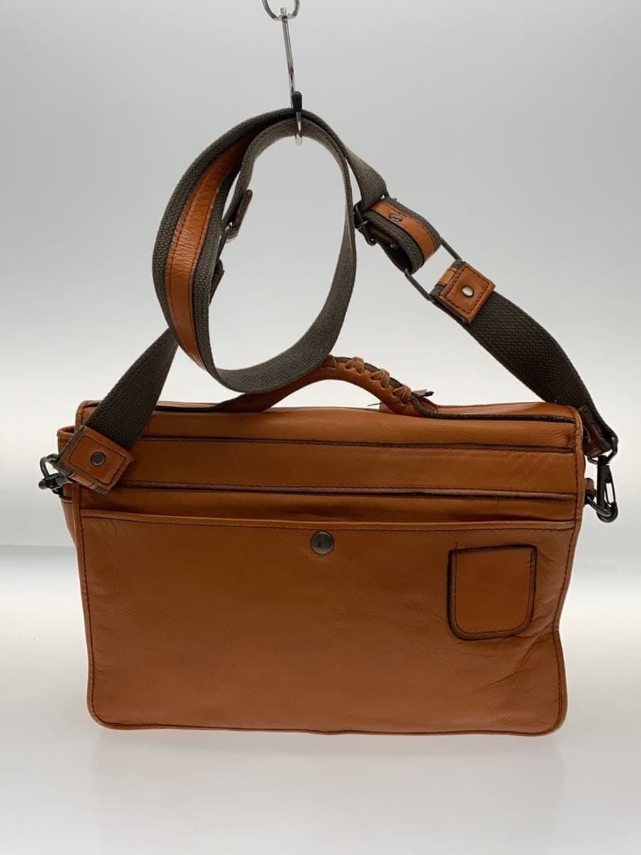 PORTER Shoulder Bag Leather BRW 3-Way 3