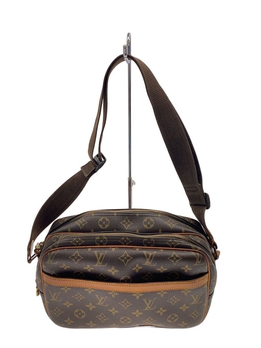 LOUIS VUITTON Reporter PM_Monogram Canvas PVC BRW