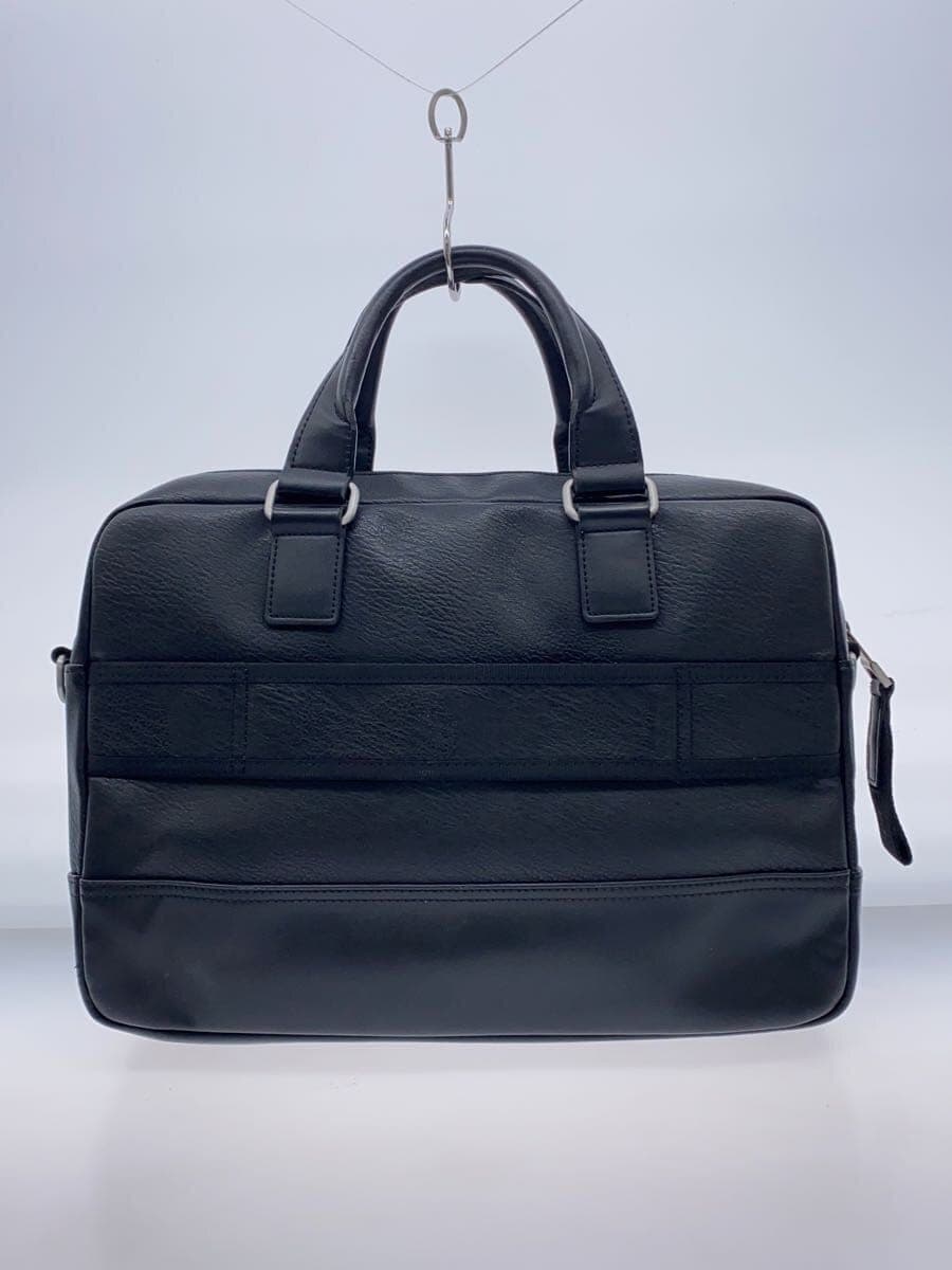 TOMMY HILFIGER Tote Bag Leather BLK 3