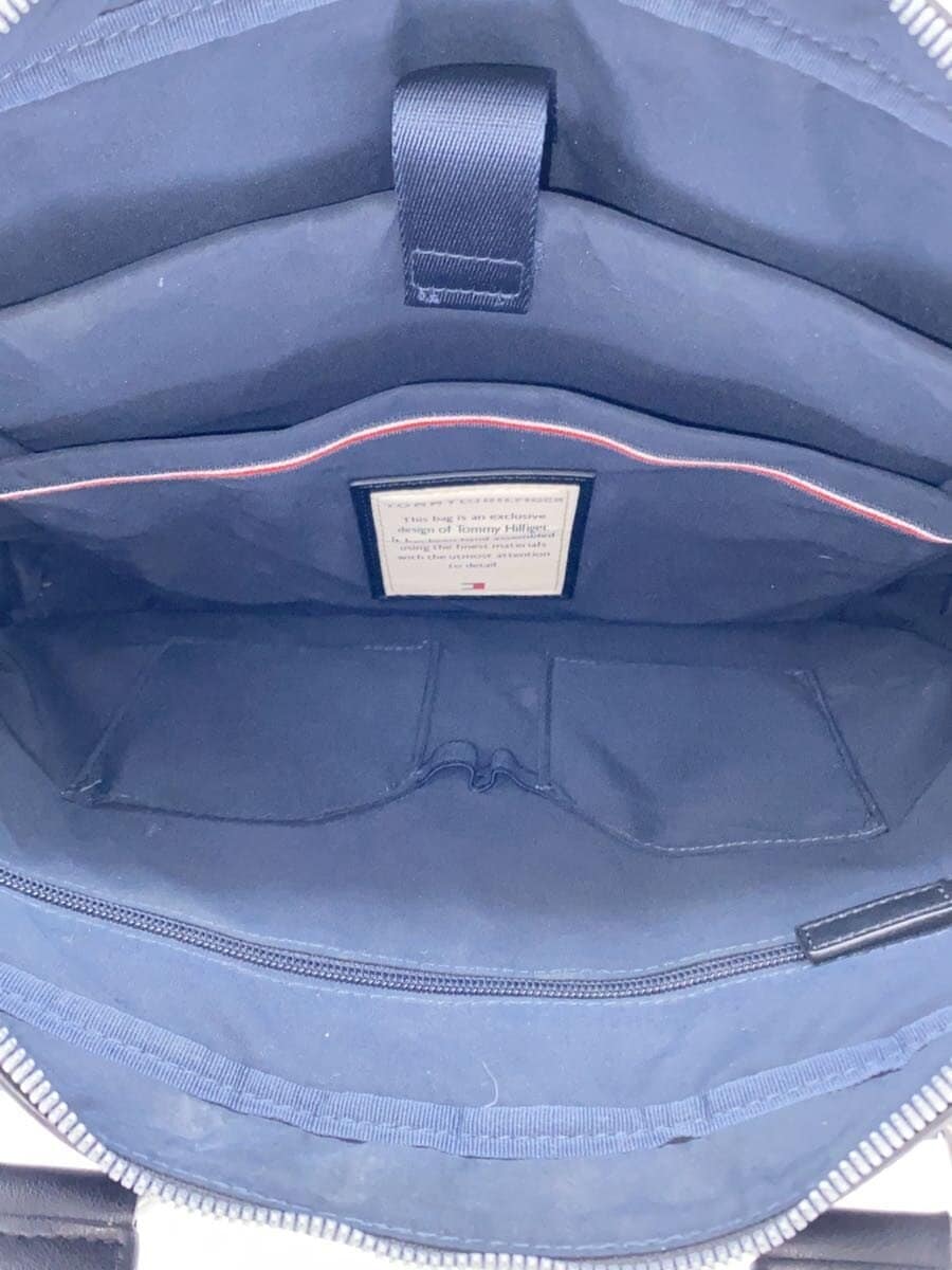 TOMMY HILFIGER Tote Bag Leather BLK 6