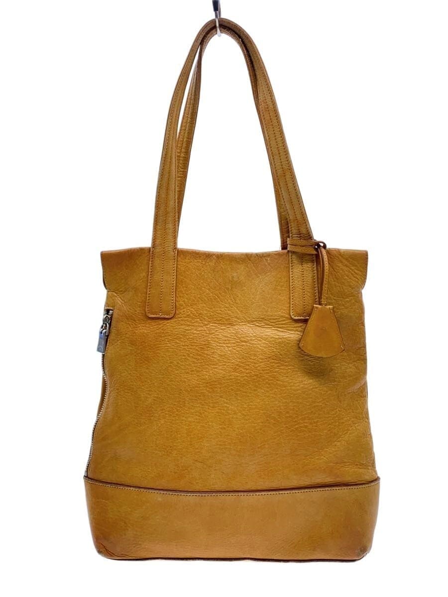 aniary Tote Bag Leather BEG Corner Wear