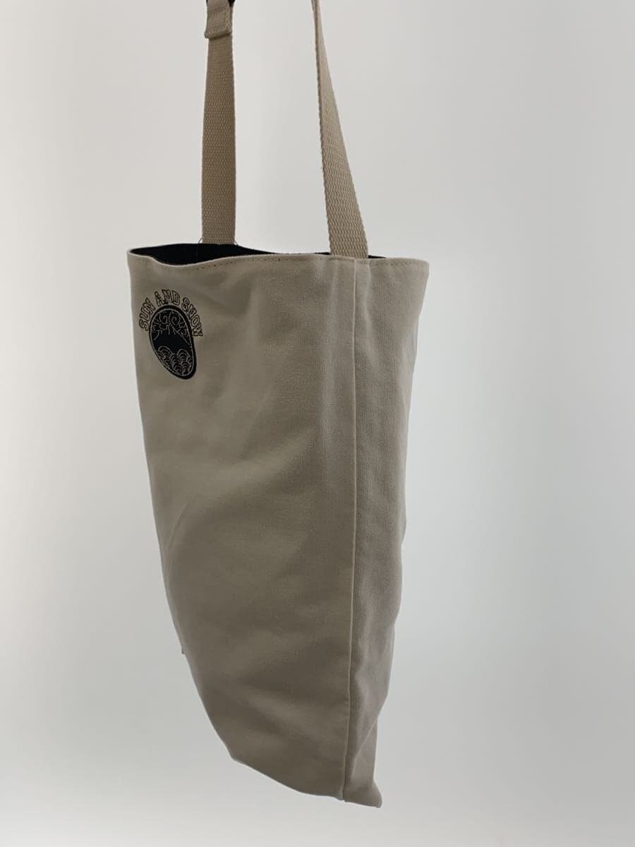 agnes b. Shoulder Bag Cotton BLK 2