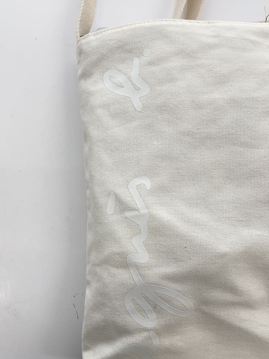 agnes b. Shoulder Bag Cotton BLK 5