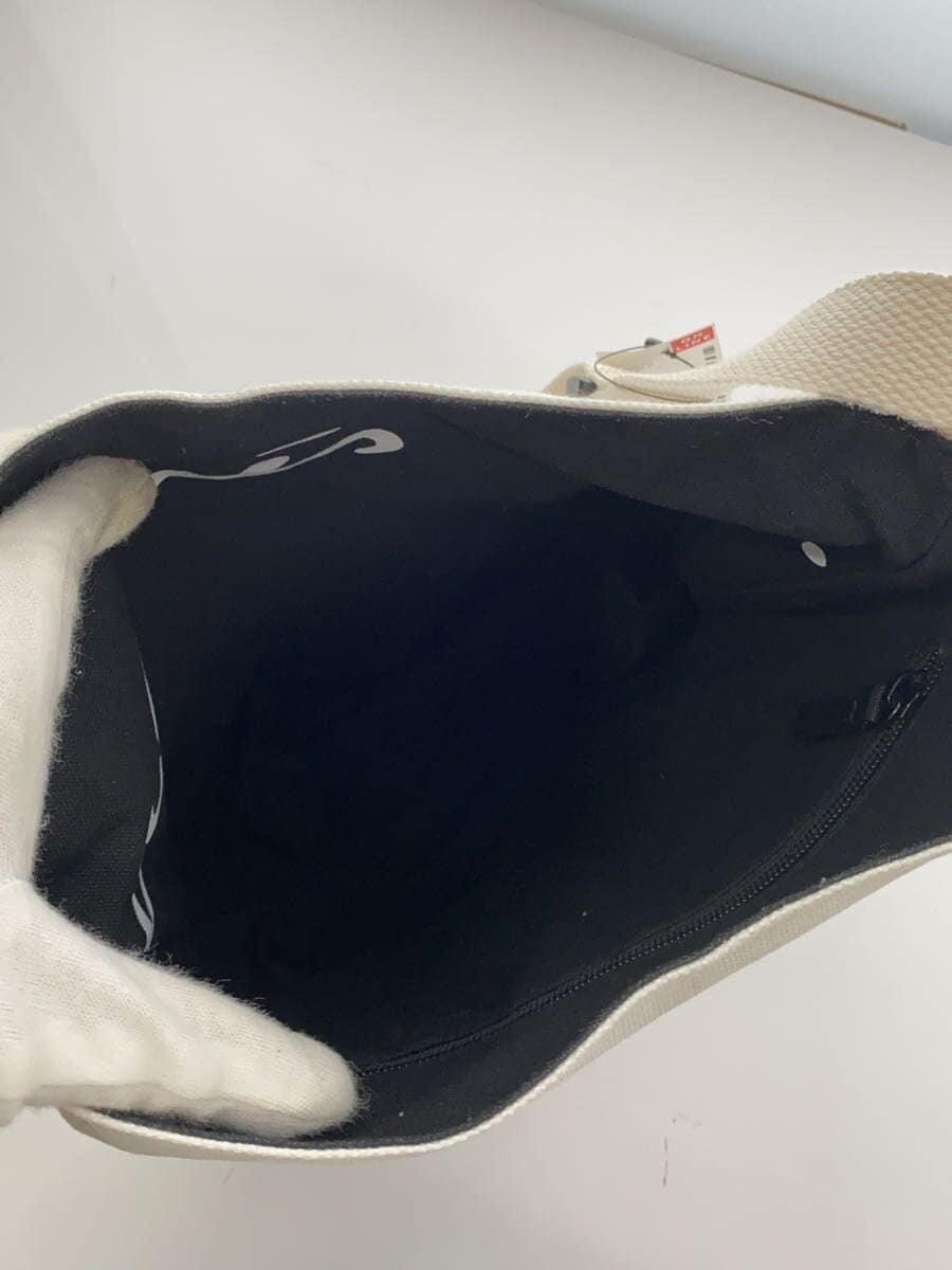 agnes b. Shoulder Bag Cotton BLK 6