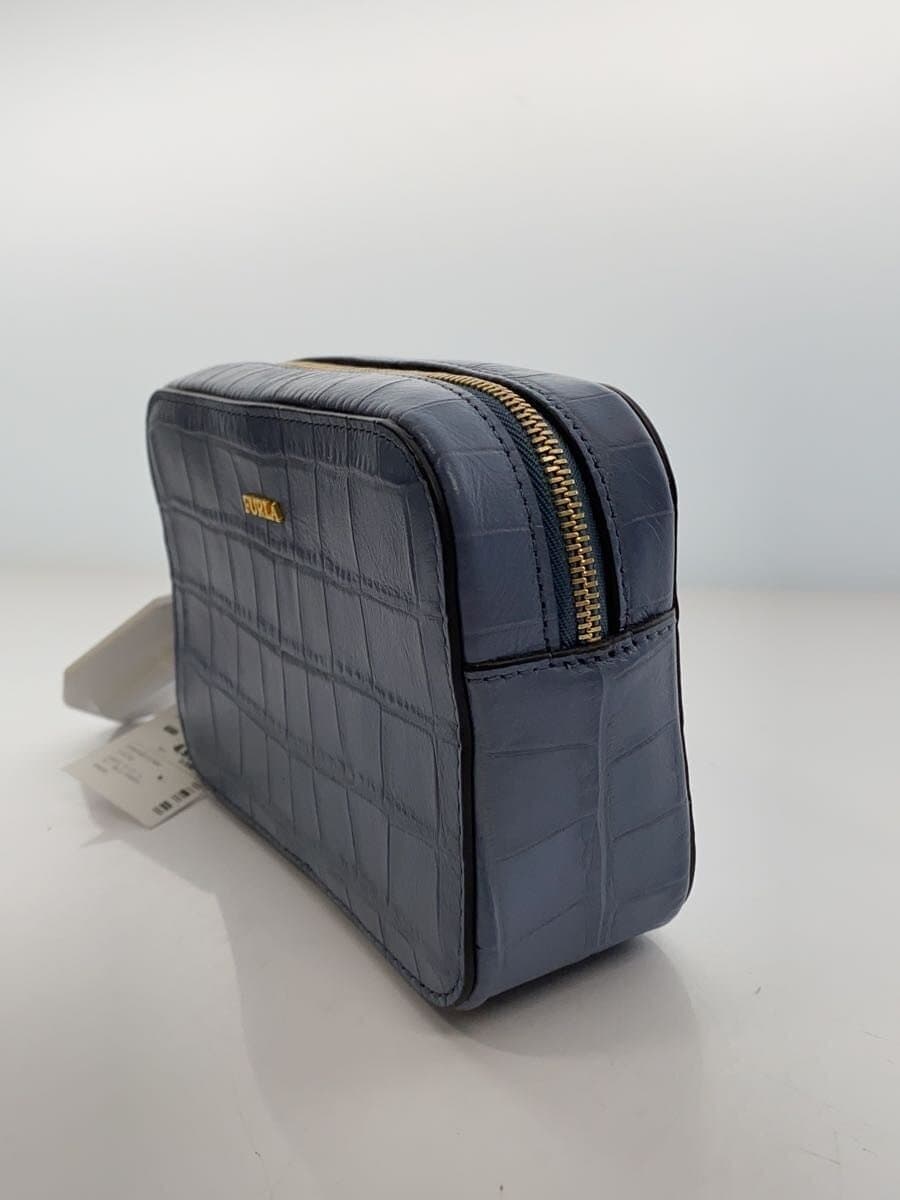 FURLA Shoulder Bag Leather BLU 24683 2