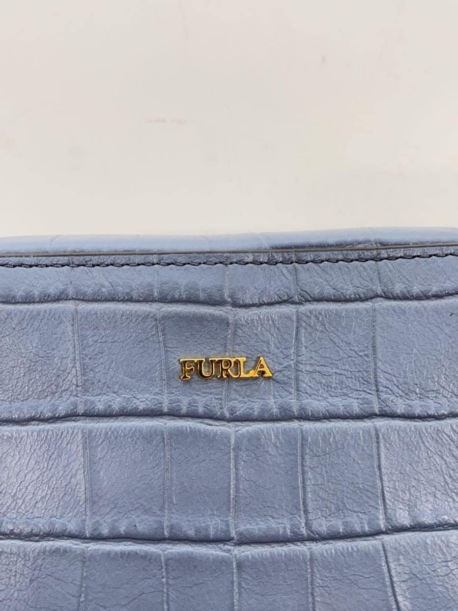 FURLA Shoulder Bag Leather BLU 24683 5