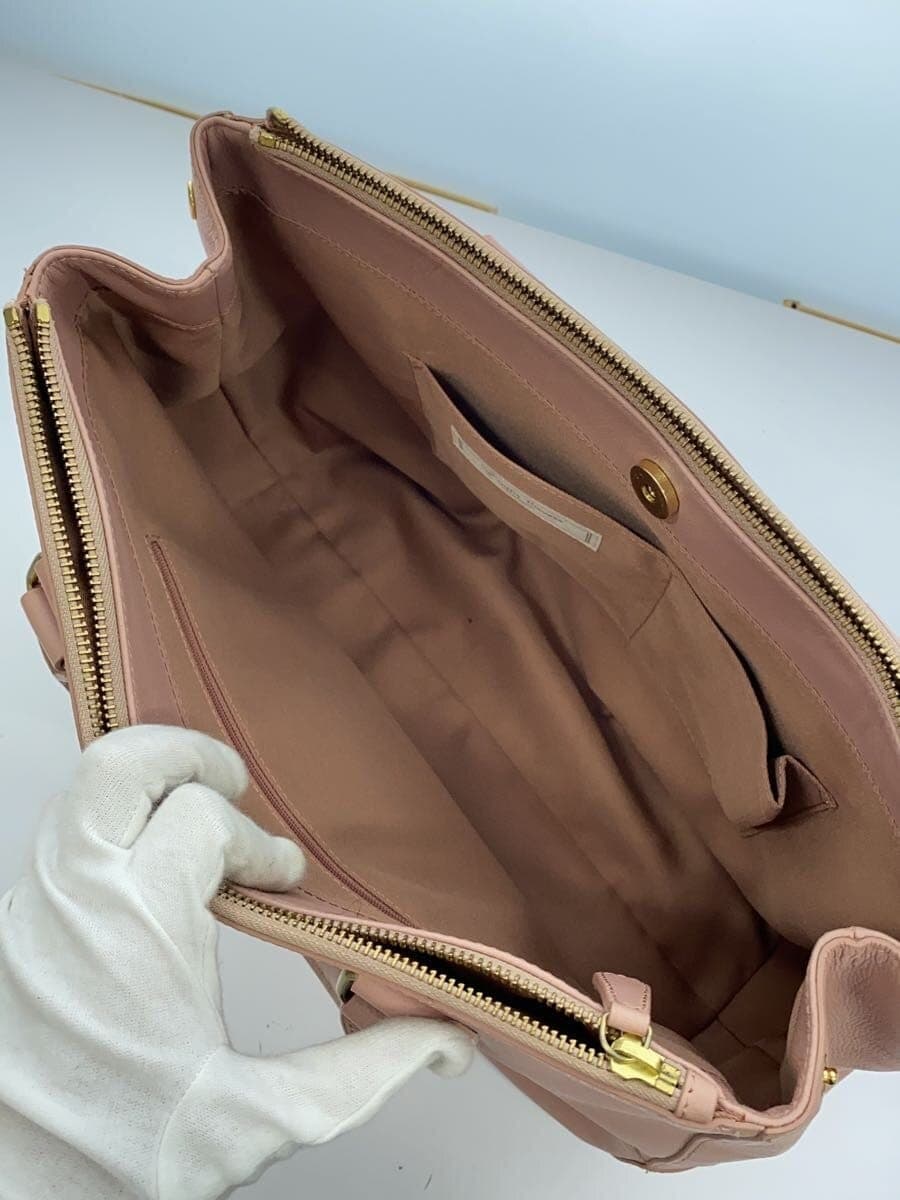 Samantha Thavasa Bag Leather PNK Solid 6