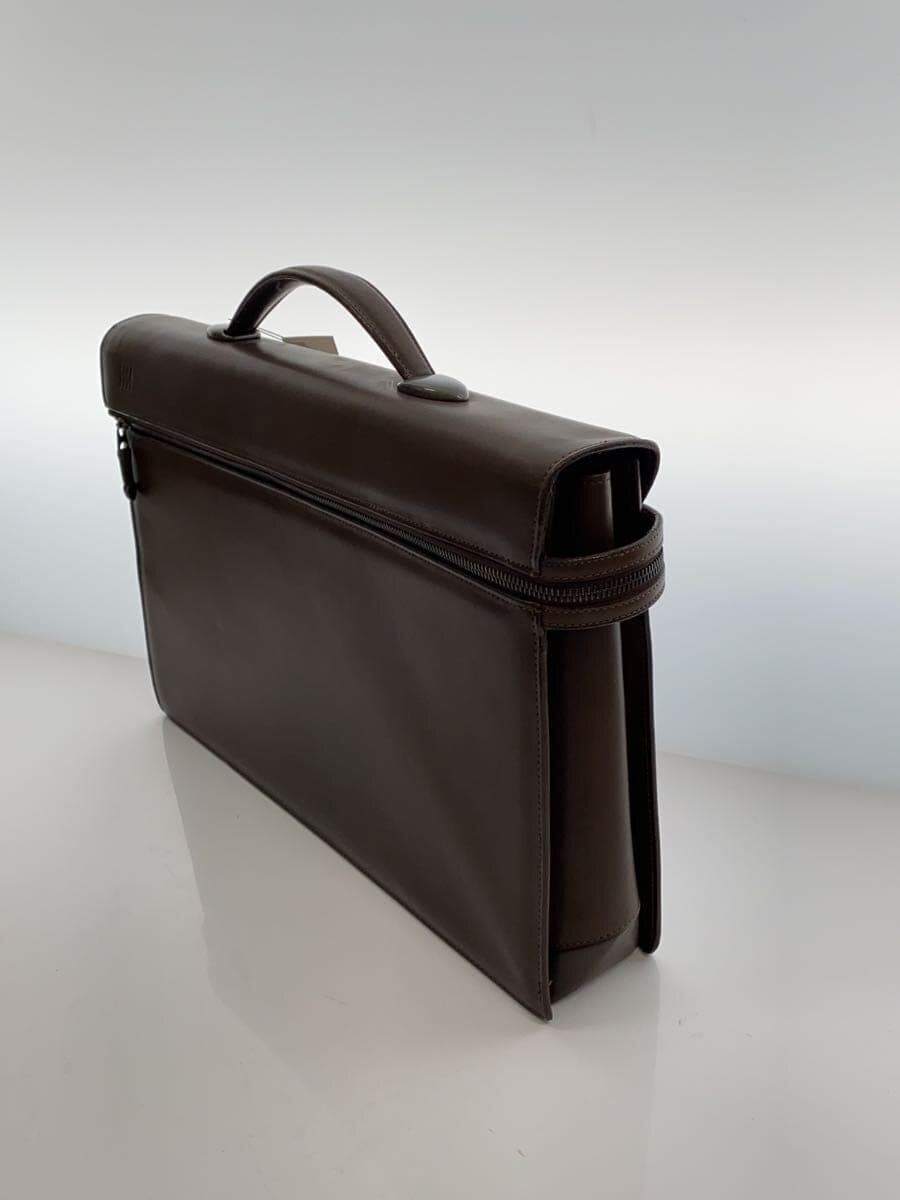 Other Brand MIYAKE DESIGN STUDIO Briefcase Leather BRW Solid 2