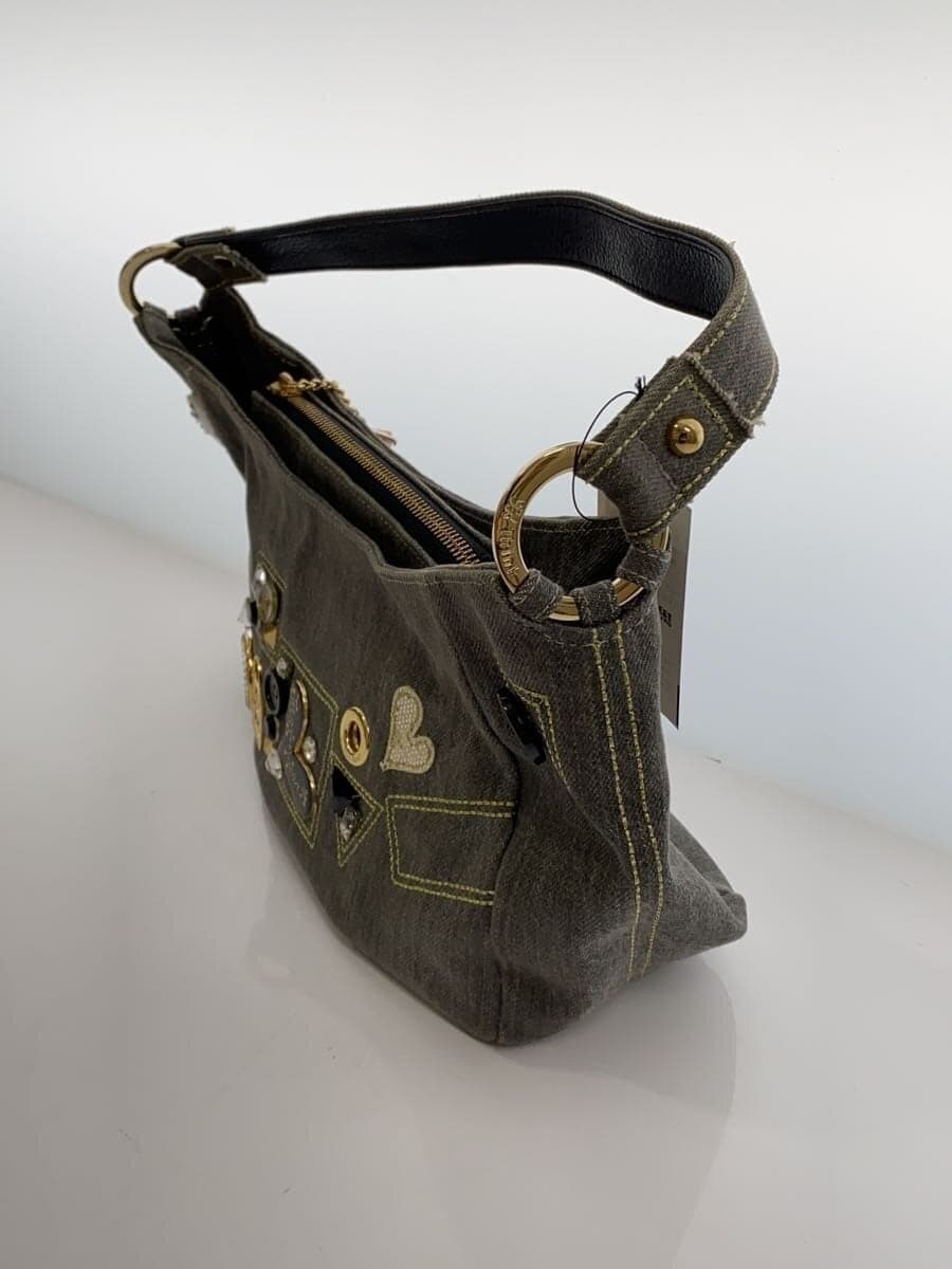 Think Bee!Handbag Denim GRY Iconic Charm 2