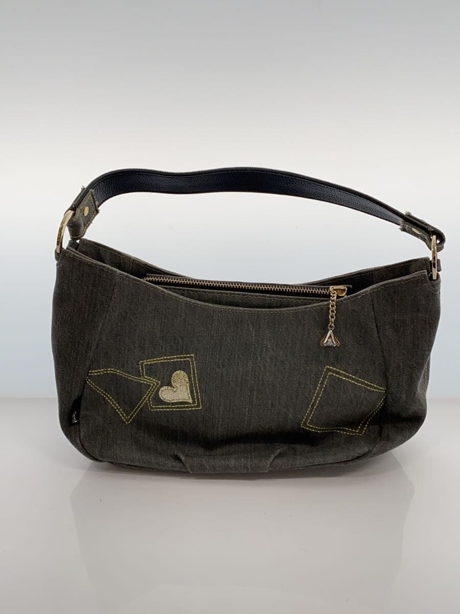 Think Bee!Handbag Denim GRY Iconic Charm 3