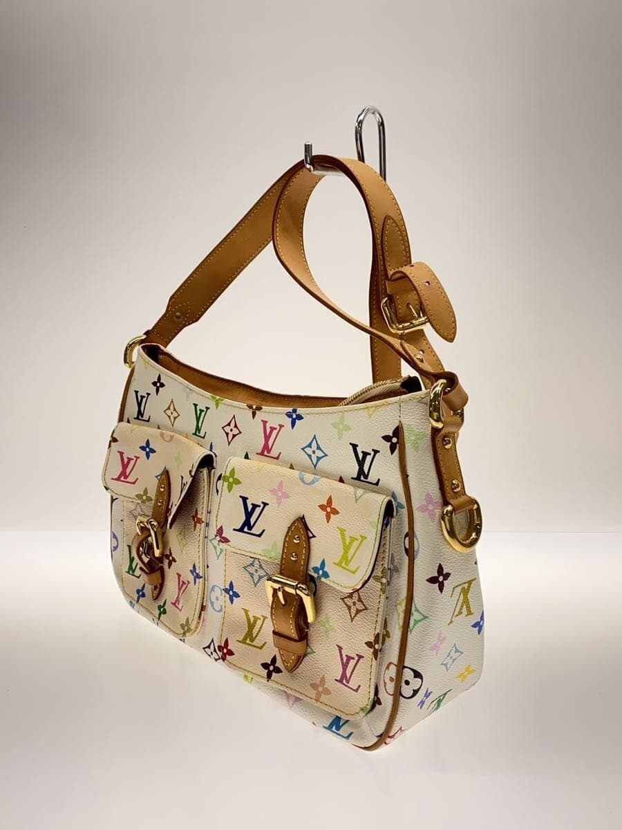 LOUIS VUITTON Lodge GM_Monogram Multicolor_Bron Canvas WHT 2