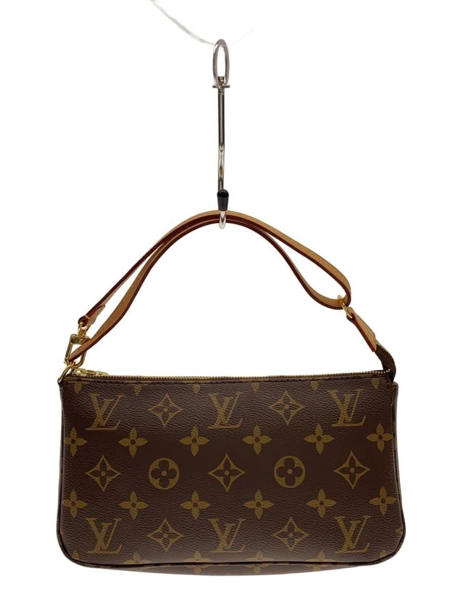 LOUIS VUITTON2)Pochette Accessoires_Monogram Canvas PVC BRW