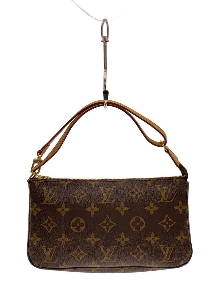 LOUIS VUITTON2)Pochette Accessoires_Monogram Canvas PVC BRW