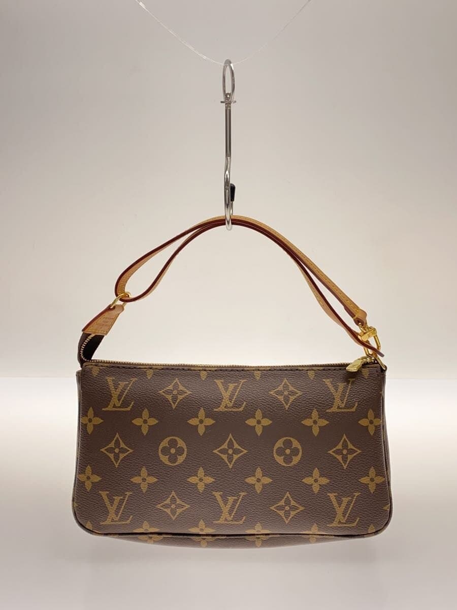 LOUIS VUITTON2)Pochette Accessoires_Monogram Canvas PVC BRW 3