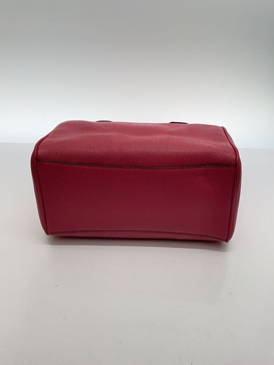 COACH Mini Bennett Satchel 2-Way Pink F57521 Stain With Wear 4