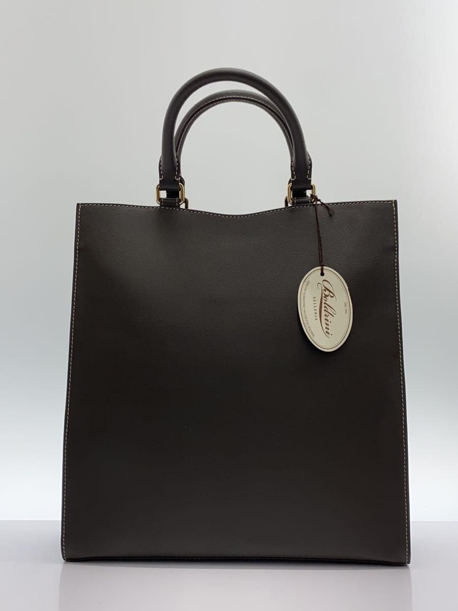 Boldrini Selleria2-Way Vertical Tote Bag Gray 6626 3