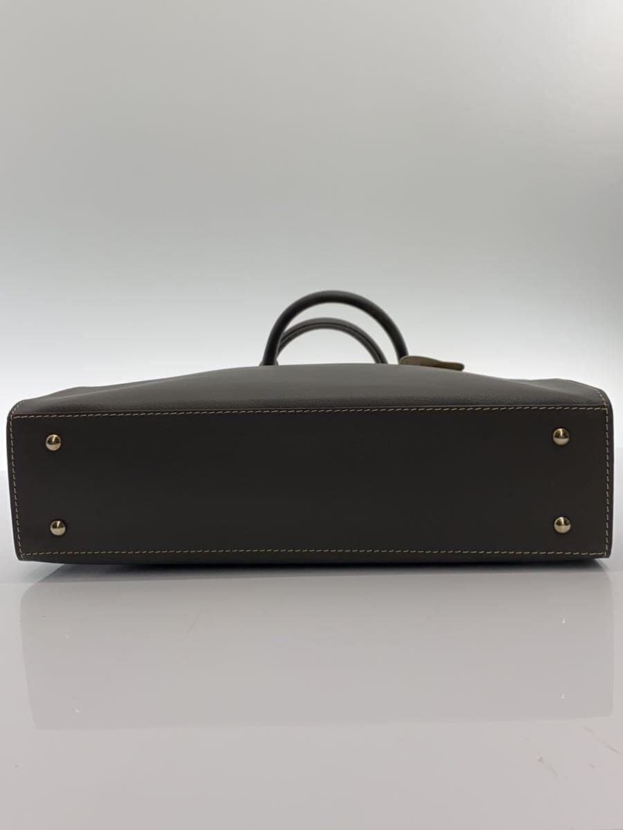 Boldrini Selleria2-Way Vertical Tote Bag Gray 6626 4