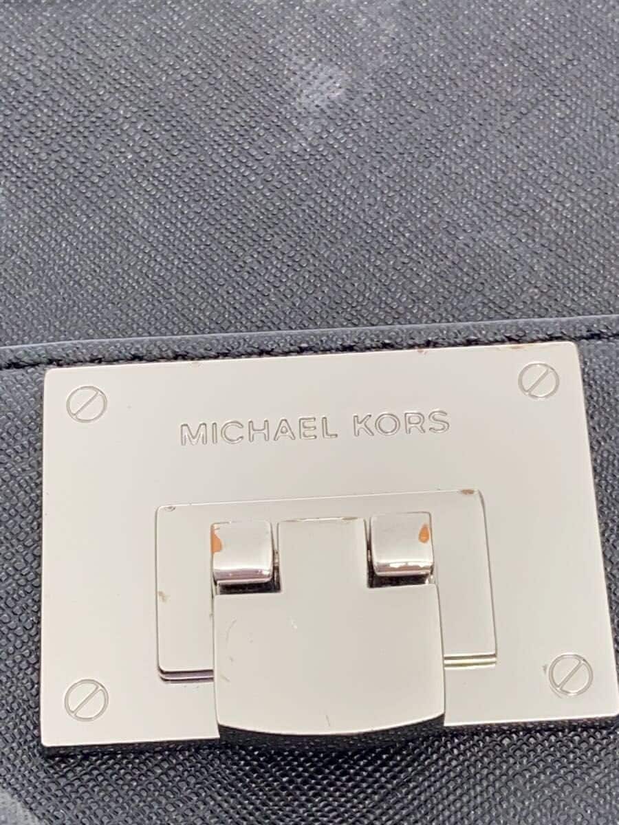 MICHAEL KORS Tina Satchel Handbag 2-Way Black 35H7ST4M3L 5