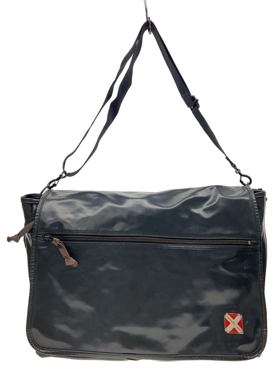 LUGGAGE LABELLINER Shoulder Bag Black 951-09236 Used condition
