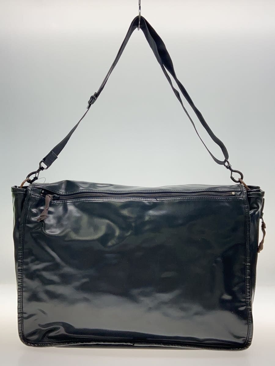 LUGGAGE LABELLINER Shoulder Bag Black 951-09236 Used condition 3