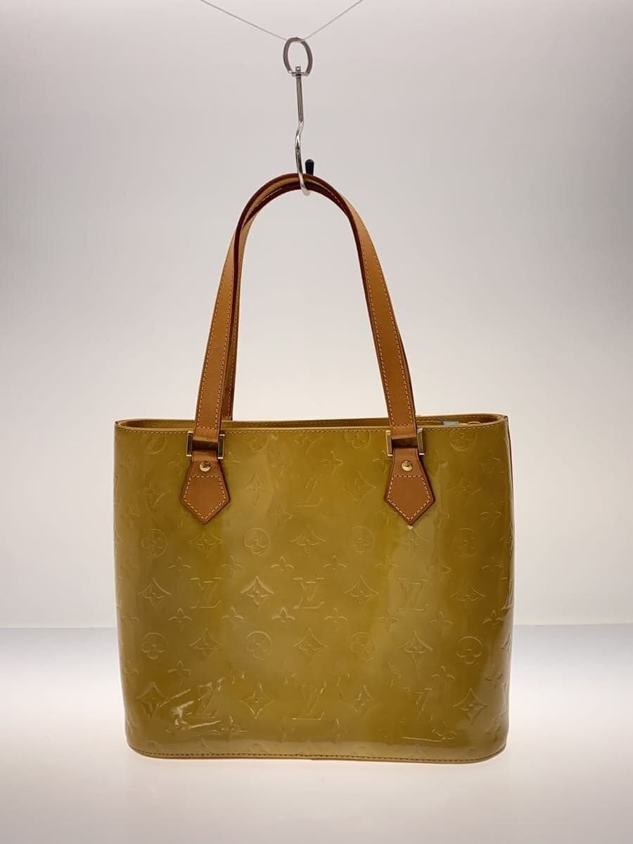 LOUIS VUITTON Houston Monogram Vernis M91055 TH0070 Sun damage and pen marks 3