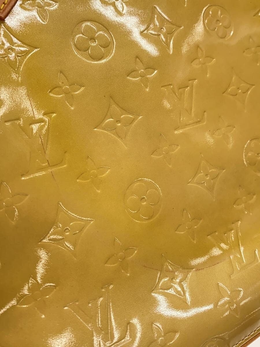 LOUIS VUITTON Houston Monogram Vernis M91055 TH0070 Sun damage and pen marks 7